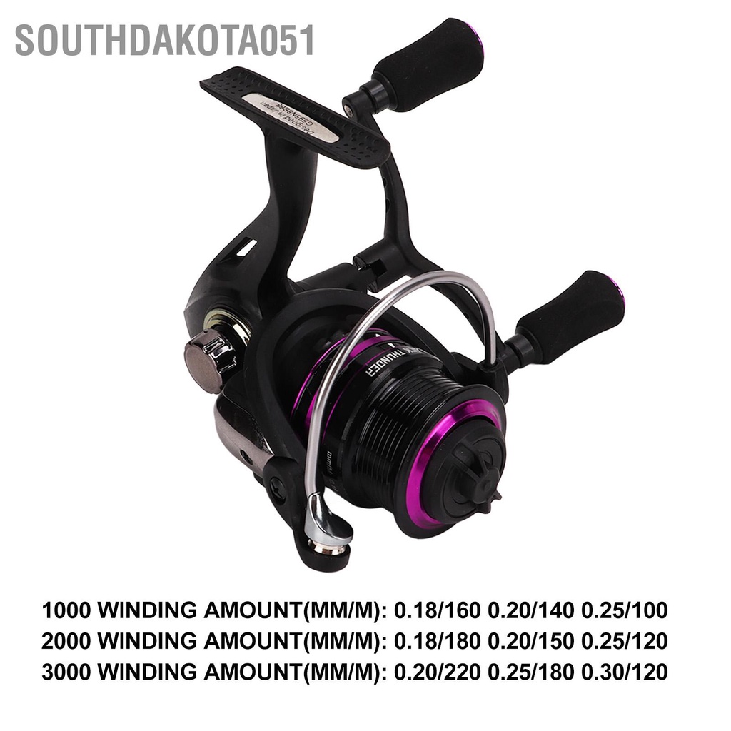 [Hàng Sẵn] Máy Câu Cá kim loại - Máy Câu Đứng Chuyên Câu Lure Chất Lượng có độ cứng cao【Southdakota051】