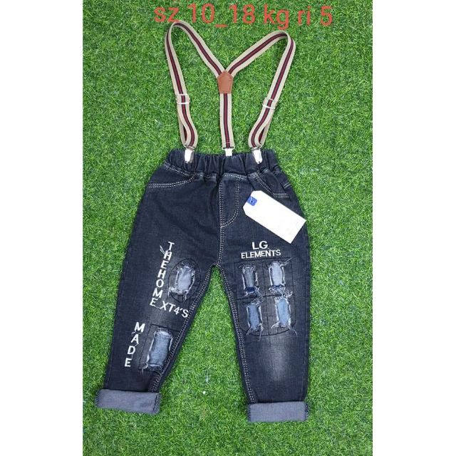 Combo Quần jean yếm (10-18kg)