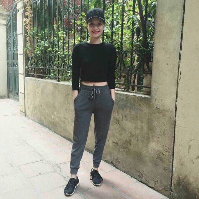 Quần jogger nữ cao cấp