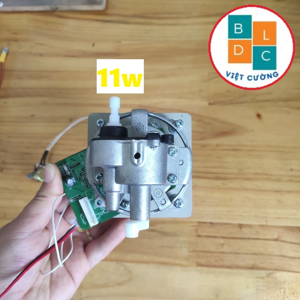 Đầu quạt không chổi than 12v - Chế quạt tích điện 12v - Chạy ắc quy