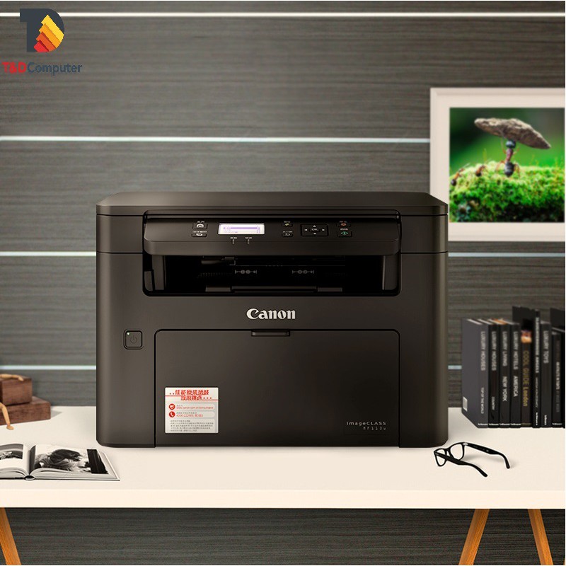 Máy in laser đen trắng Canon MF113w Print Copy Scan Wifi hàng mới chính hãng bảo hành 12 tháng toàn quốc