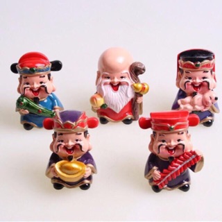Bộ 5 ông thần tài may mắn ngũ phúc cười!!!!