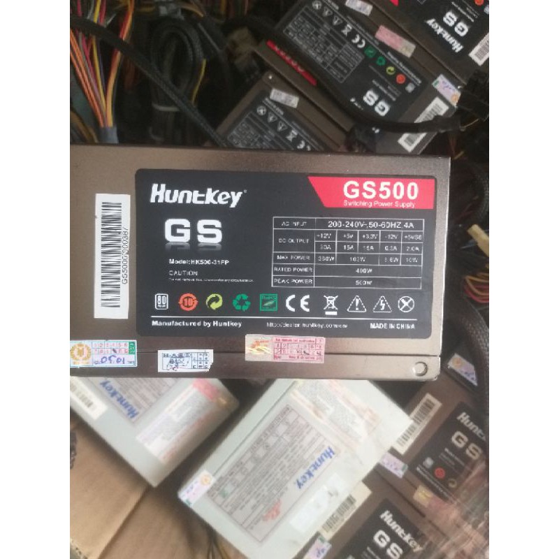 gs500 hàng hãng sáng đẹp có nguồn phụ 8 pin cho vga kéo rx 470 570 thoải mái | BigBuy360 - bigbuy360.vn