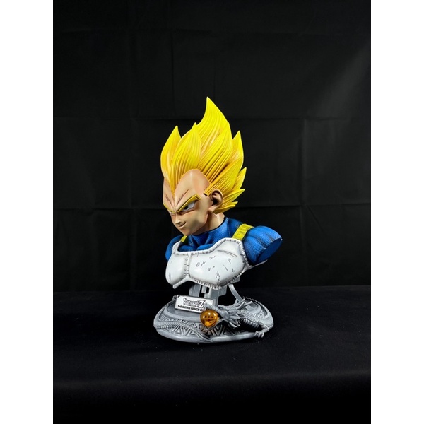 Dragon Ball Mô Hình Bán Thân Vegeta 1:2 45CM Decor PC