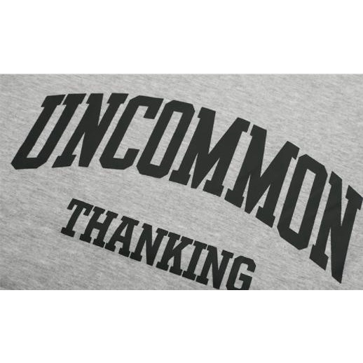 Áo hoodie Nelly nỉ lót lông in hình "UNCOMMON" áo nỉ