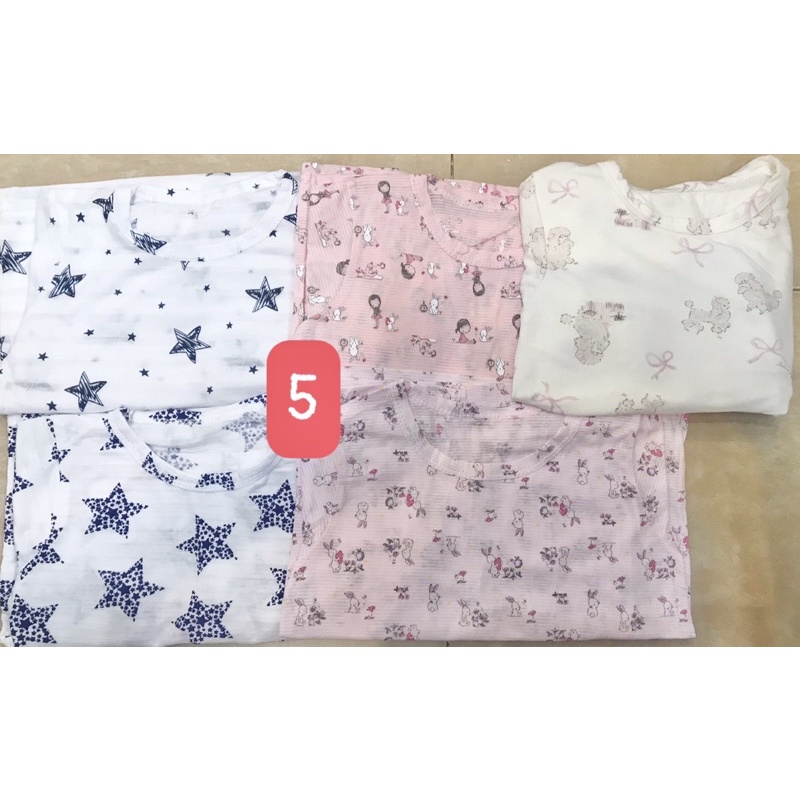 Bộ cotton gân giấy dài tay Moimoilpi xuất Hàn bé trai bé gái 9-21kg