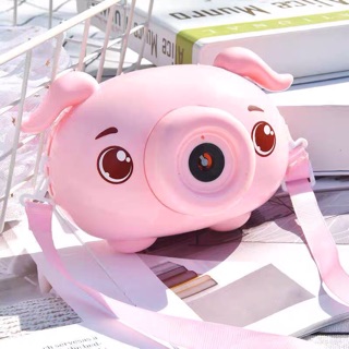 Đồ chơi máy chụp ảnh phun bong bóng