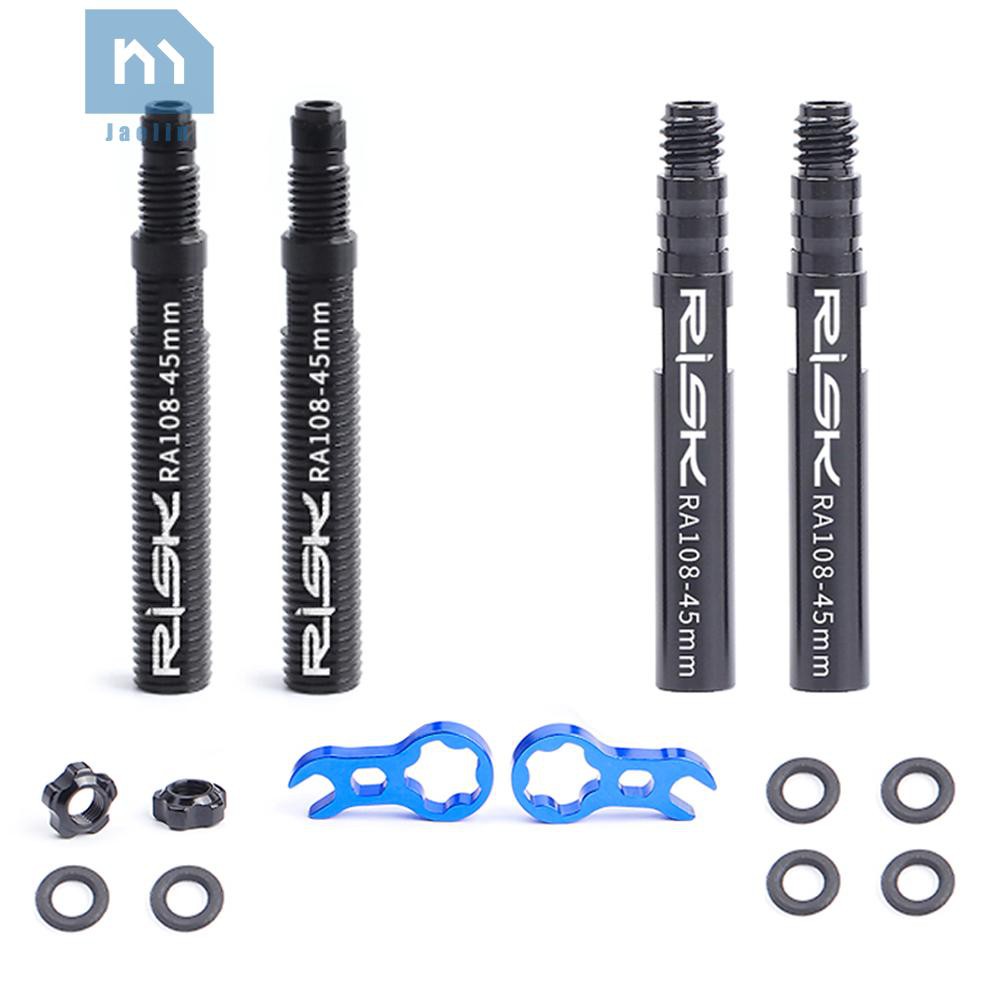 2 Đầu Nối Dài Van Bánh Xe Đạp 45mm