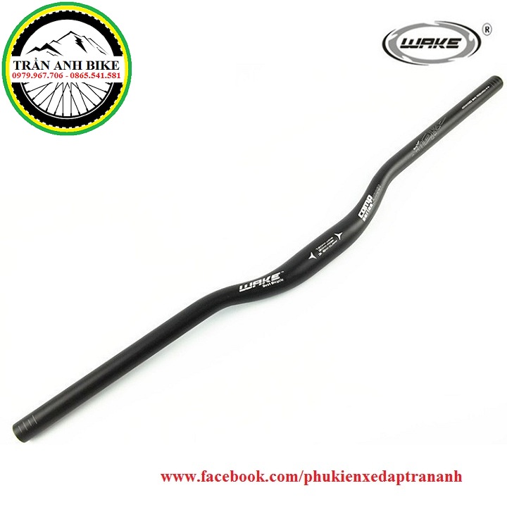 Ghi đông xe đạp nhôm WAKE 720 x 31.8mm