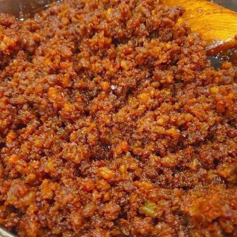 Thịt chưng mắm tép thơm ngon hũ 500gr