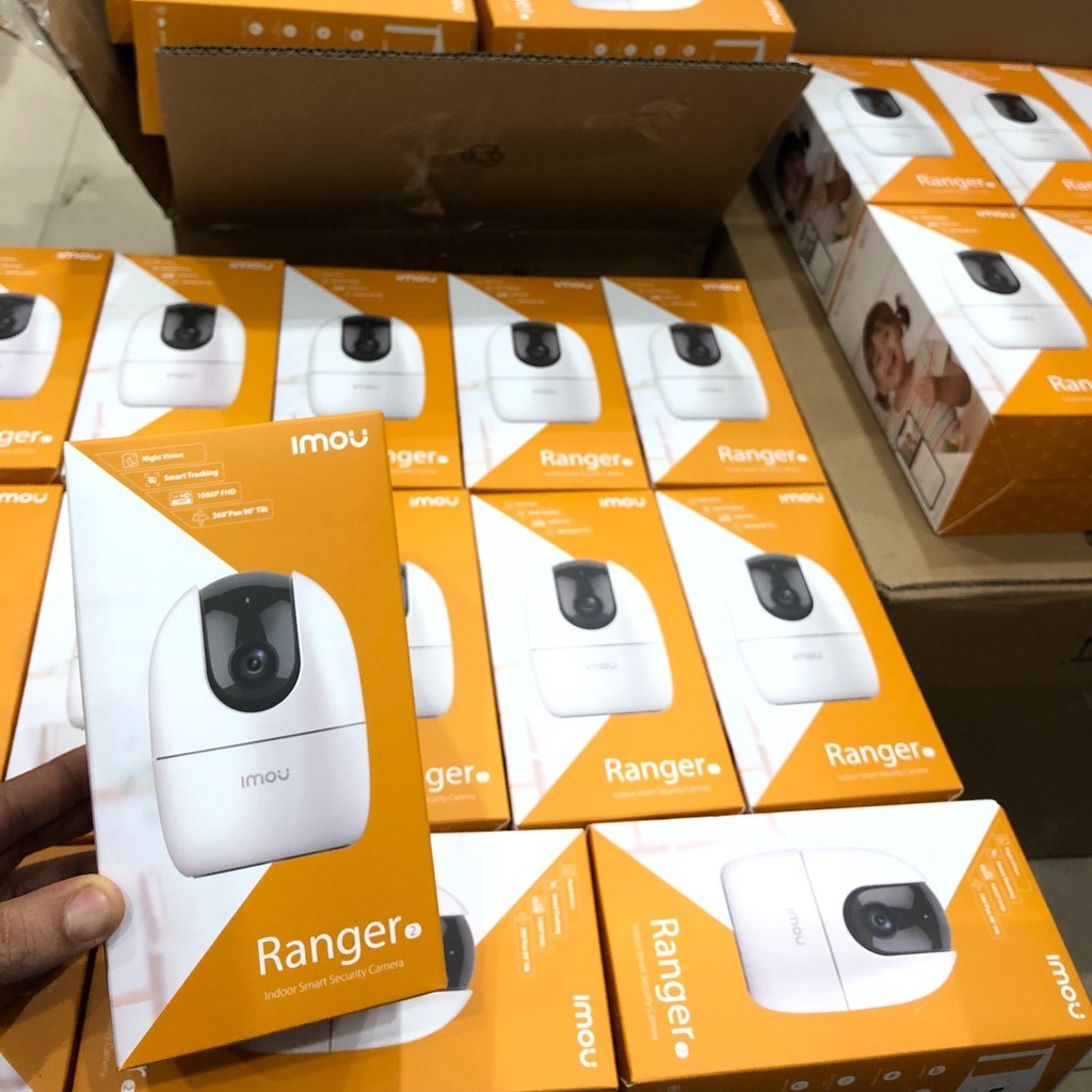 Camera wifi Imou ranger 2 xoay 360 2MP 4MP A22EP 1080P A42P 2K còi hú báo động độ nét cao DAHUA C22SP | BigBuy360 - bigbuy360.vn