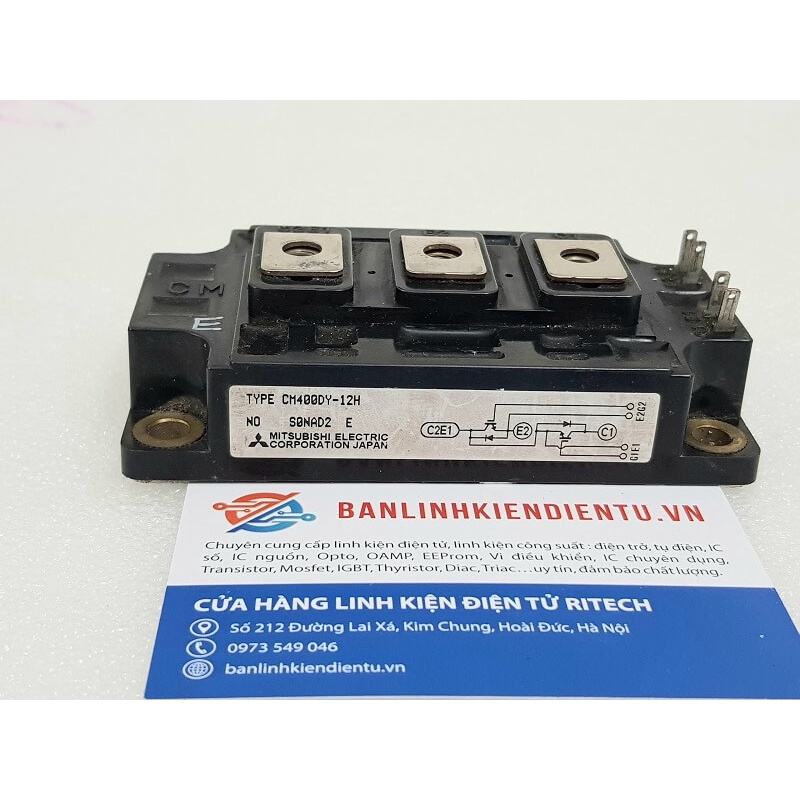 CM400DY-12H Mitsubishi Module IGBT 400A 600V (hàng tháo máy)