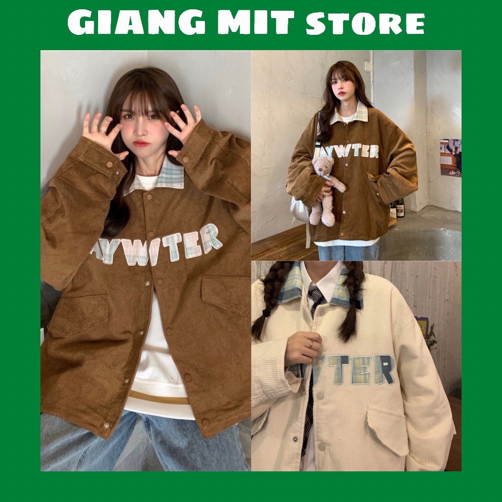 Áo khoác bóng chày nỉ nhung hot trend unisex GMS