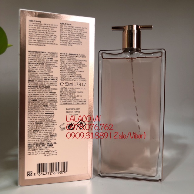 [50ml/75ml] Nước hoa Nữ Lancome Idôle Le Parfum 50ml - Hàng Pháp