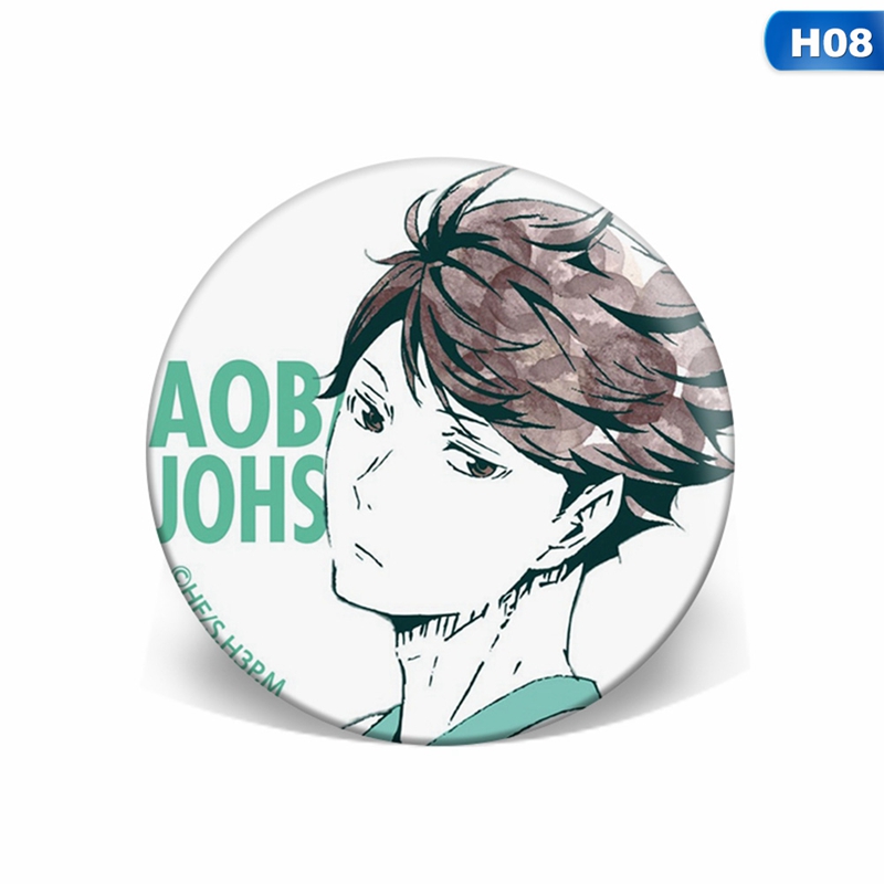 Tmdbyx Ghim cài áo in họa tiết nhân vật hoạt hình Học Viện Anh Hùng