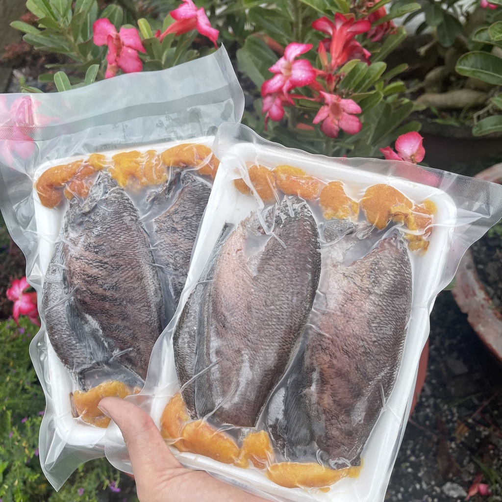 Khô Cá sặc trứng 1 nắng | Cá sặc trứng 1 nắng - Size 8 con/1kg - Giao HCM siêu tốc 1-2h