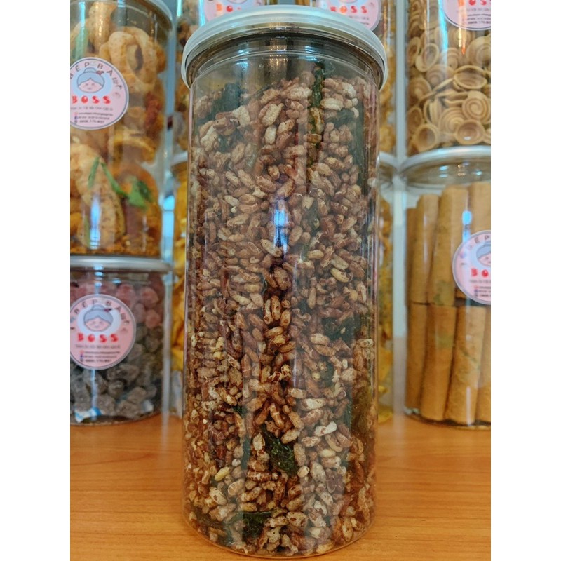 Gạo lứt rong biển 300g BêpMom , đồ ăn vặt Sài Gòn , vừa ngon vừa rẻ