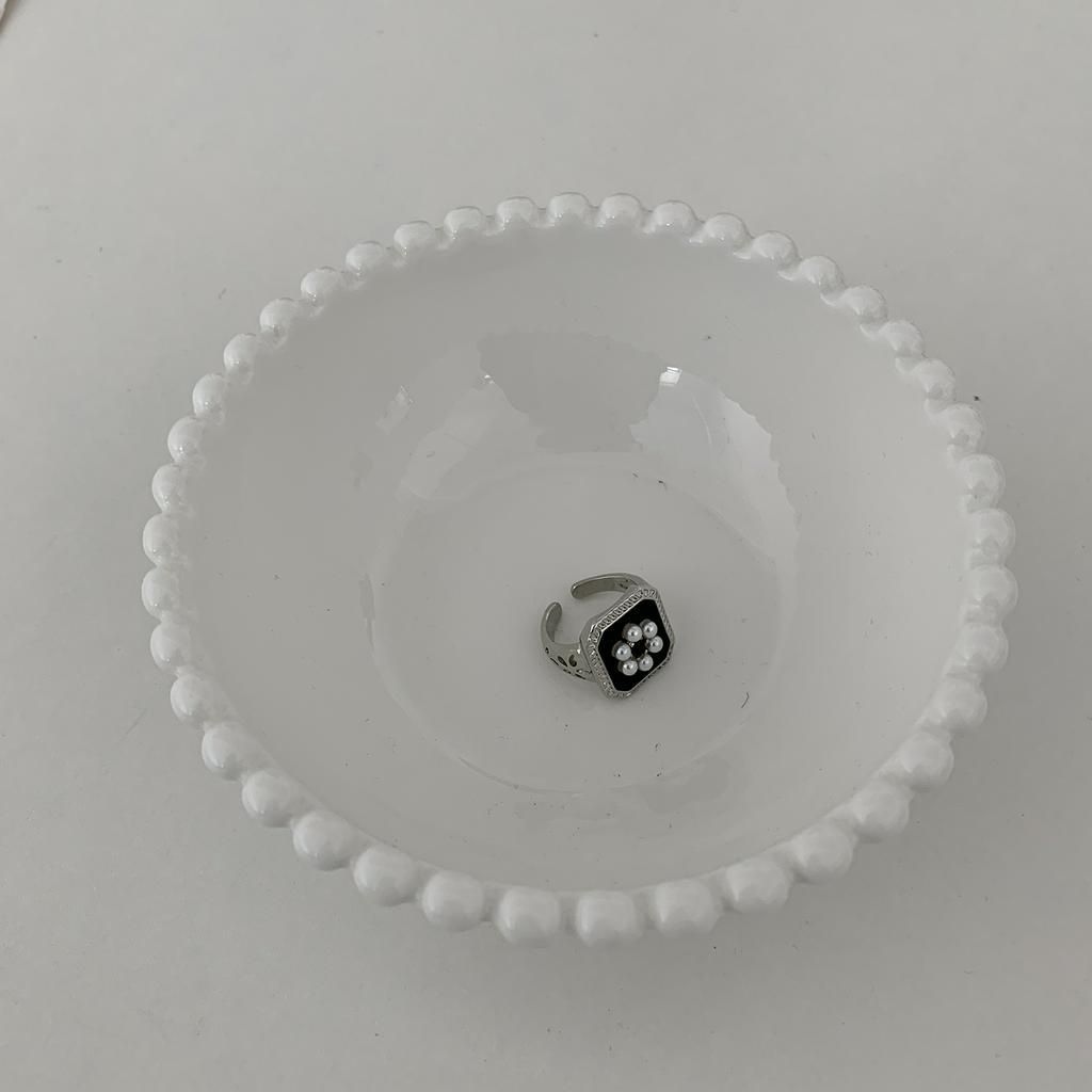 Nhẫn Đeo Tay Kim Loại Tạo Hình Hoa Đính Đá Thời Trang Cho Nữ