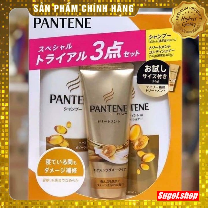 Bộ dầu gội Pantene sét 3 mẫu mới 2020