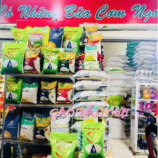 Gạo ST25 + Gạo Mới Theo Mùa ,Dẻo Vừa Mền Cơm (Túi 5Ký) ,Phù Hợp Với Gia Đình Nhu Cầu Bình Dân Om18