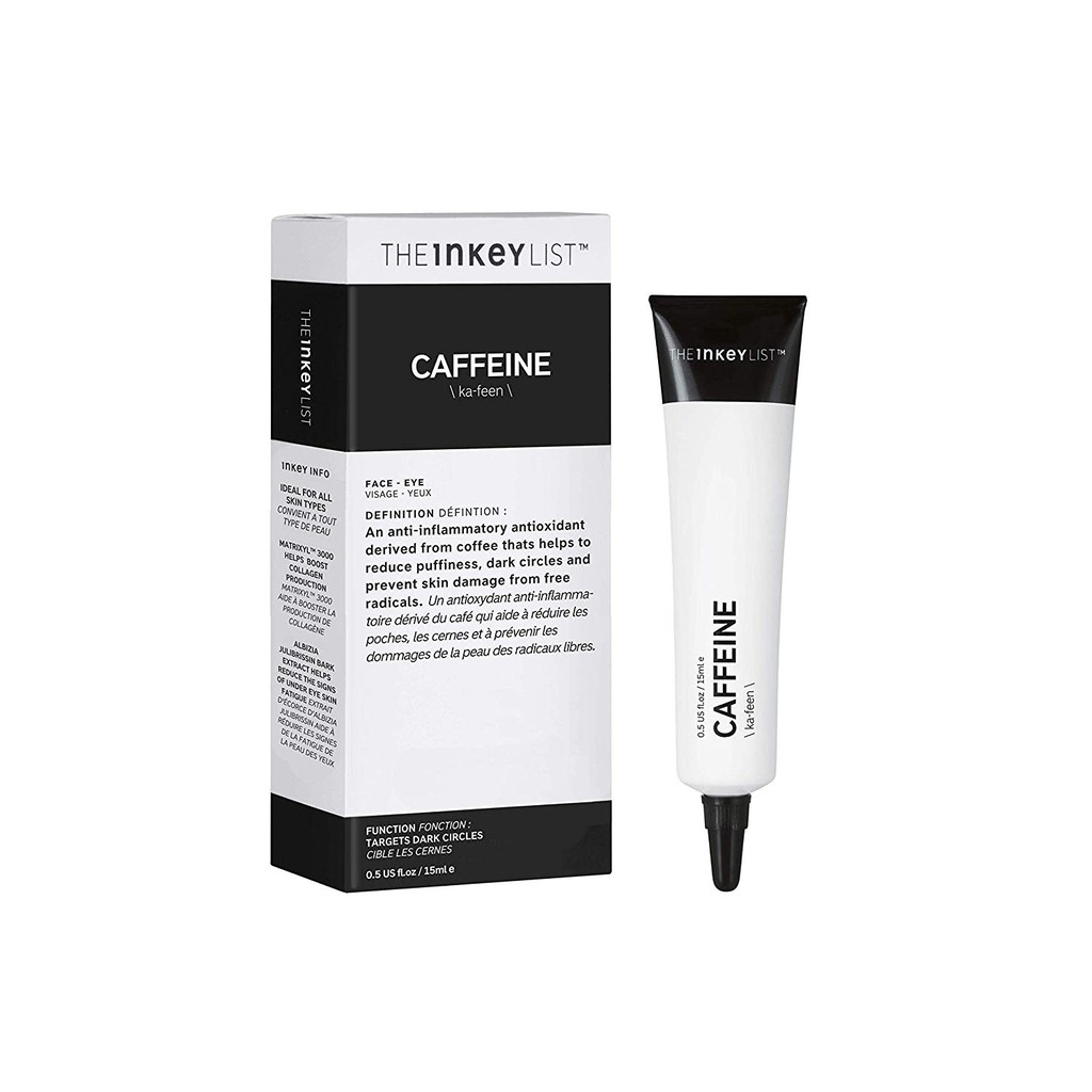 Tinh Chất Ngừa Quầng Thâm, Bọng Mắt The INKEY List Caffeine Serum 15ml