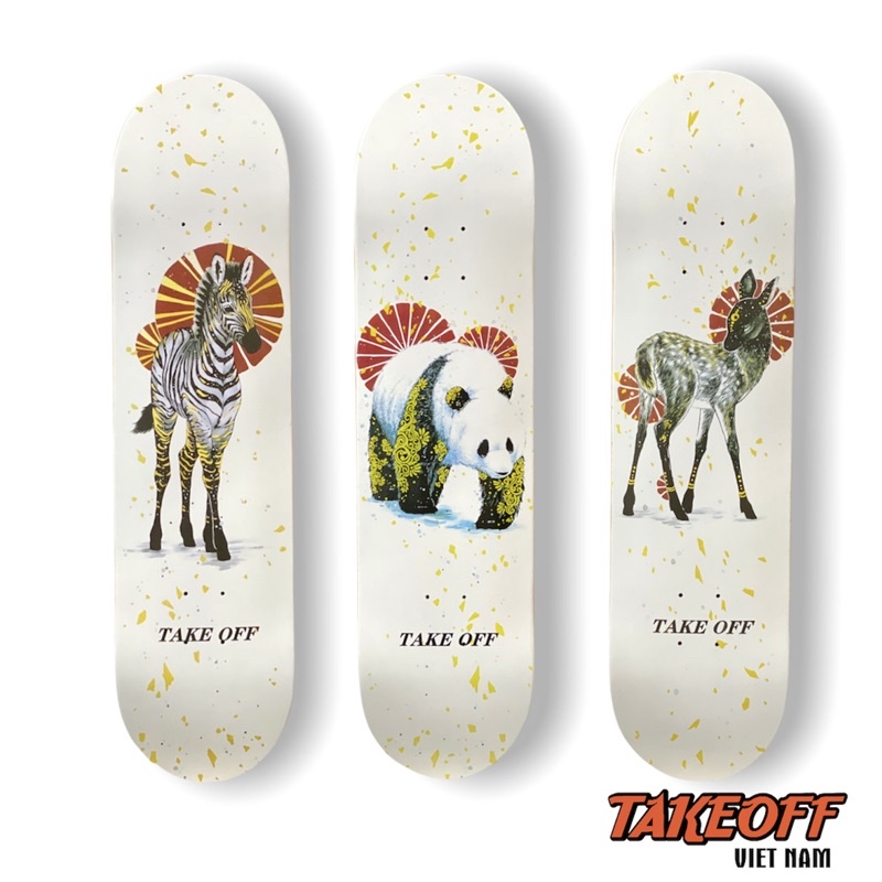 VÁN TRƯỢT BỘ TAKEOFF – COMPLETE  ANIMAL SERRIES  VÁN TRƯỢT TẬP LUYỆN CHUYÊN NGHIỆP