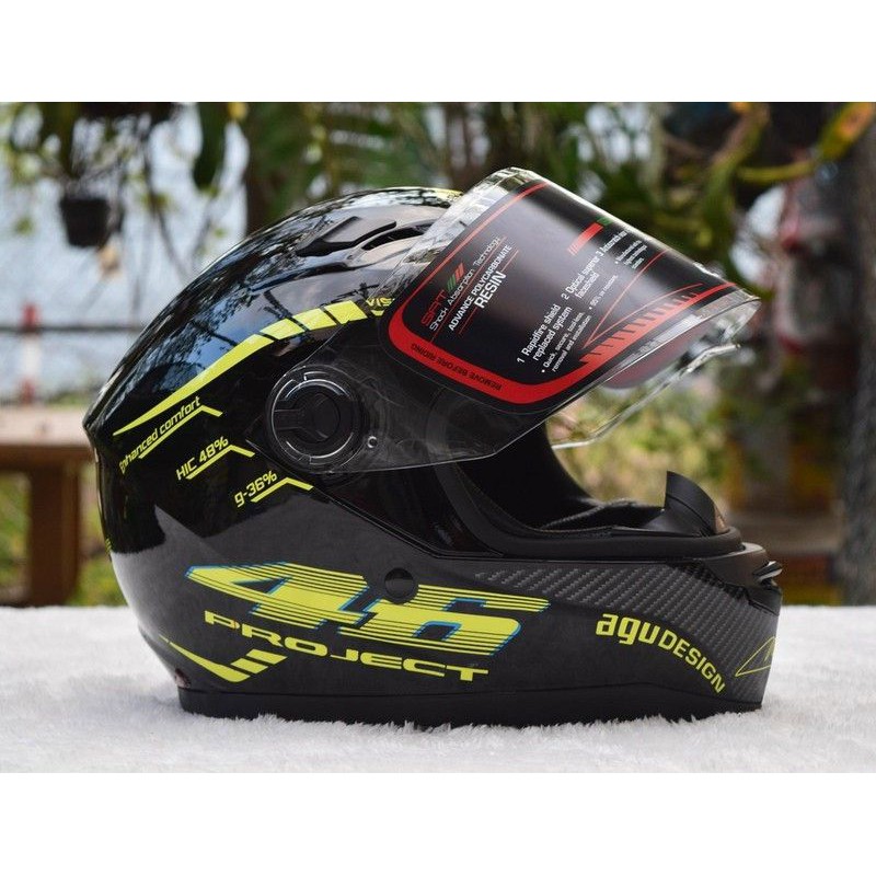Nón Moto AGU cao cấp