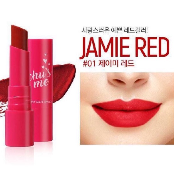 Son thỏi lì Chu’s Me Lovely Matt Lipstick