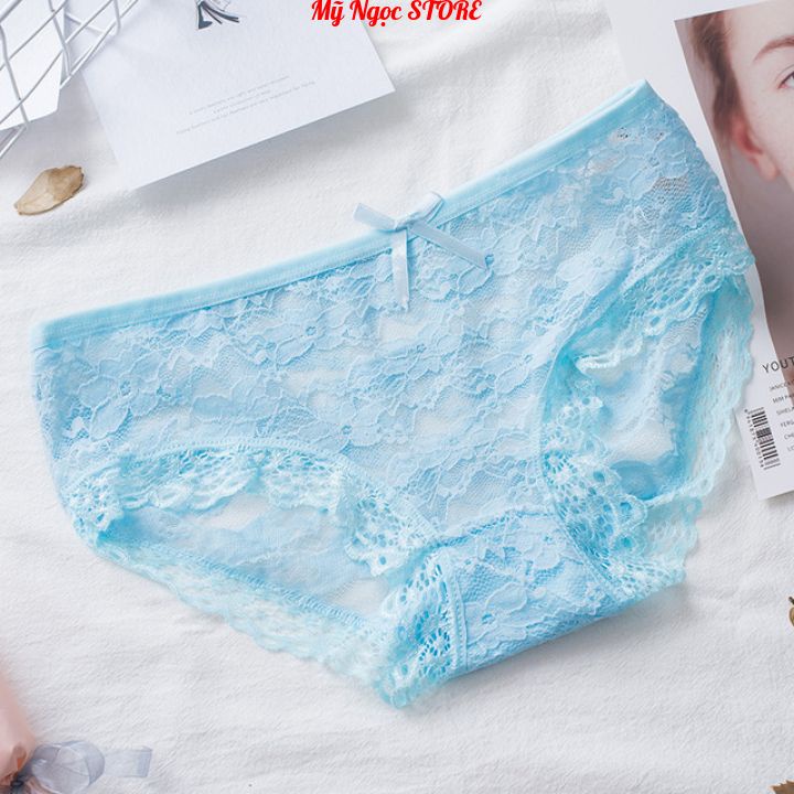 ( 07 ) Quần  Lót Nữ Ren Sexy ❤️FREESHIP❤️  thiết kế họa tiết ren xuyên thấu siêu gợi cảm quyến rũ | BigBuy360 - bigbuy360.vn