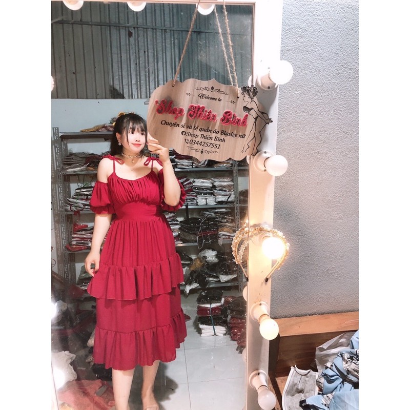 ĐẦM MAXI TRỄ VAI BIGSIZE | BigBuy360 - bigbuy360.vn