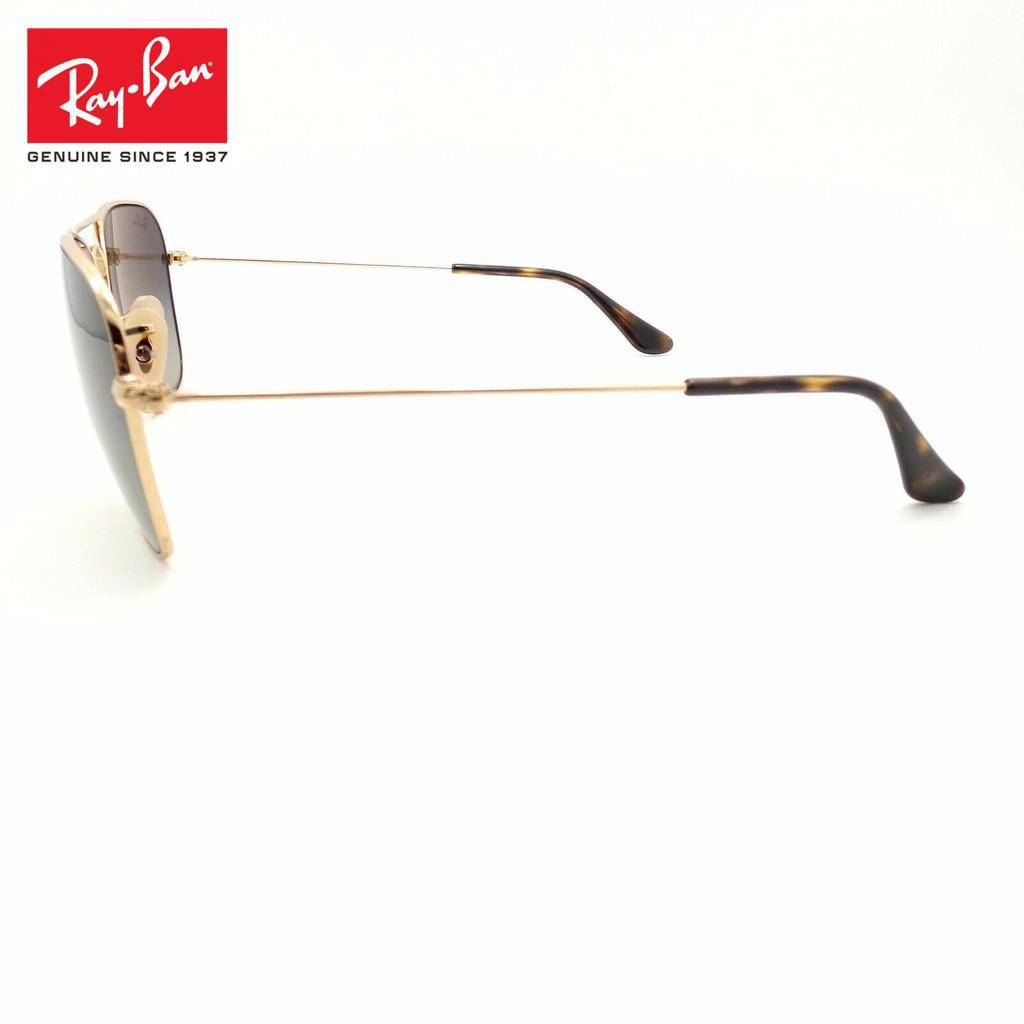 Kính Râm Ray Ban 3136 181 / 71 Caravan Màu Xám Vàng Mới Chính Hãng