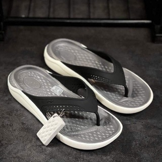 Dép xỏ ngón literide cho nam (Đen/Trắng)