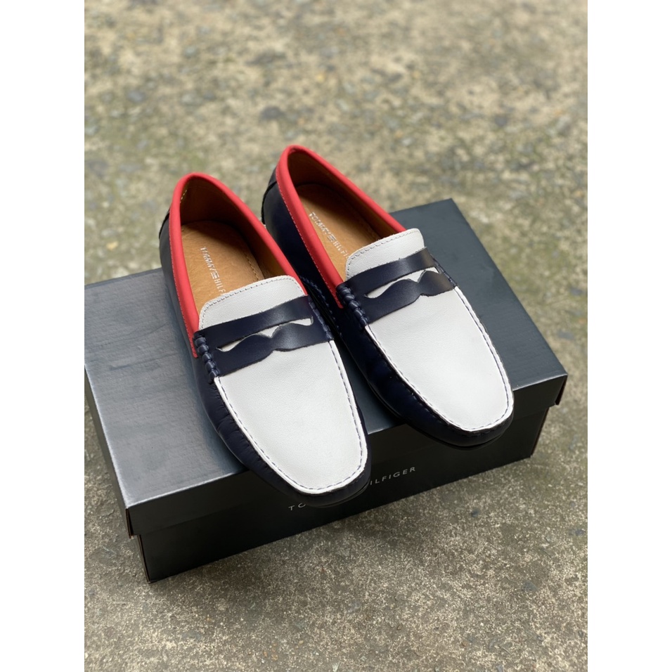 Giày Mọi , Giày Lười Quý Ông Sang Chảnh Da Thật