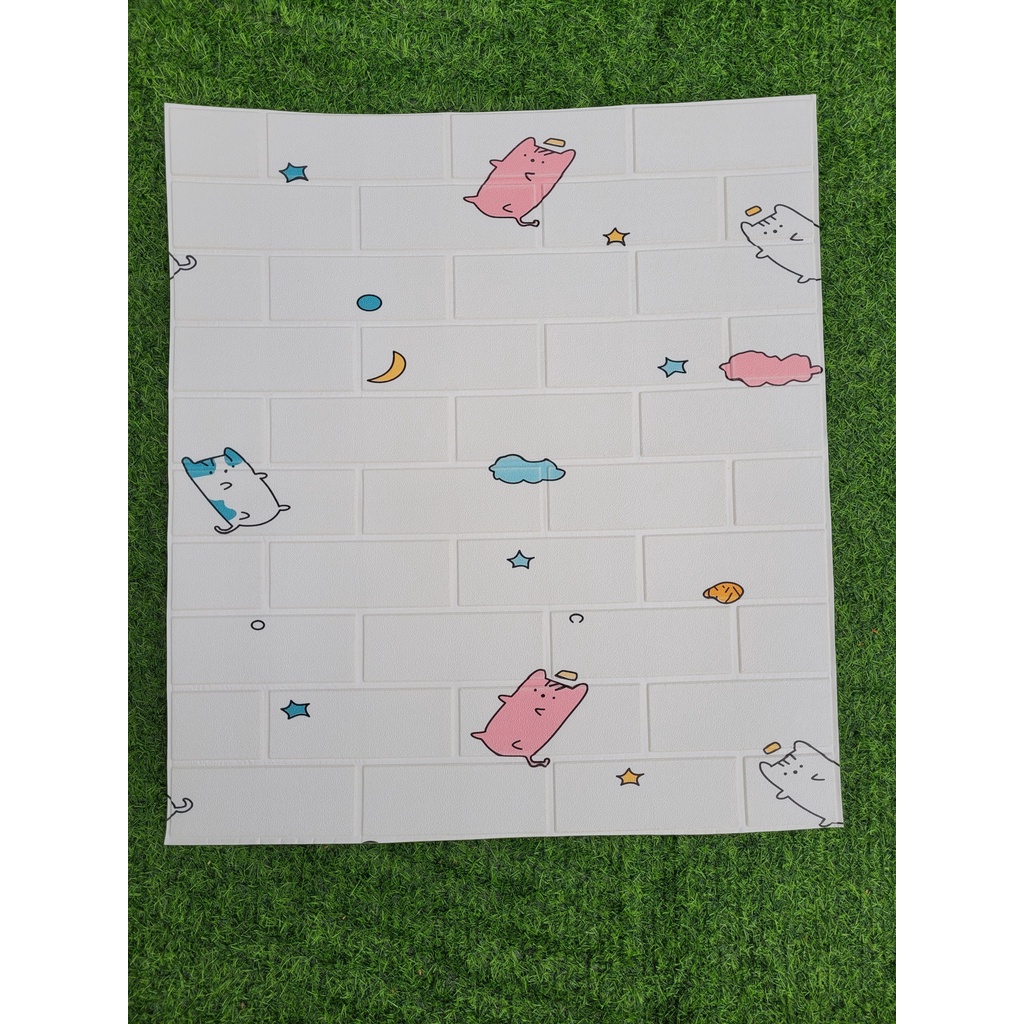XỐP DÁN TƯỜNG HOẠT HÌNH DORAEMOM, HELLOKITTY LOẠI 1