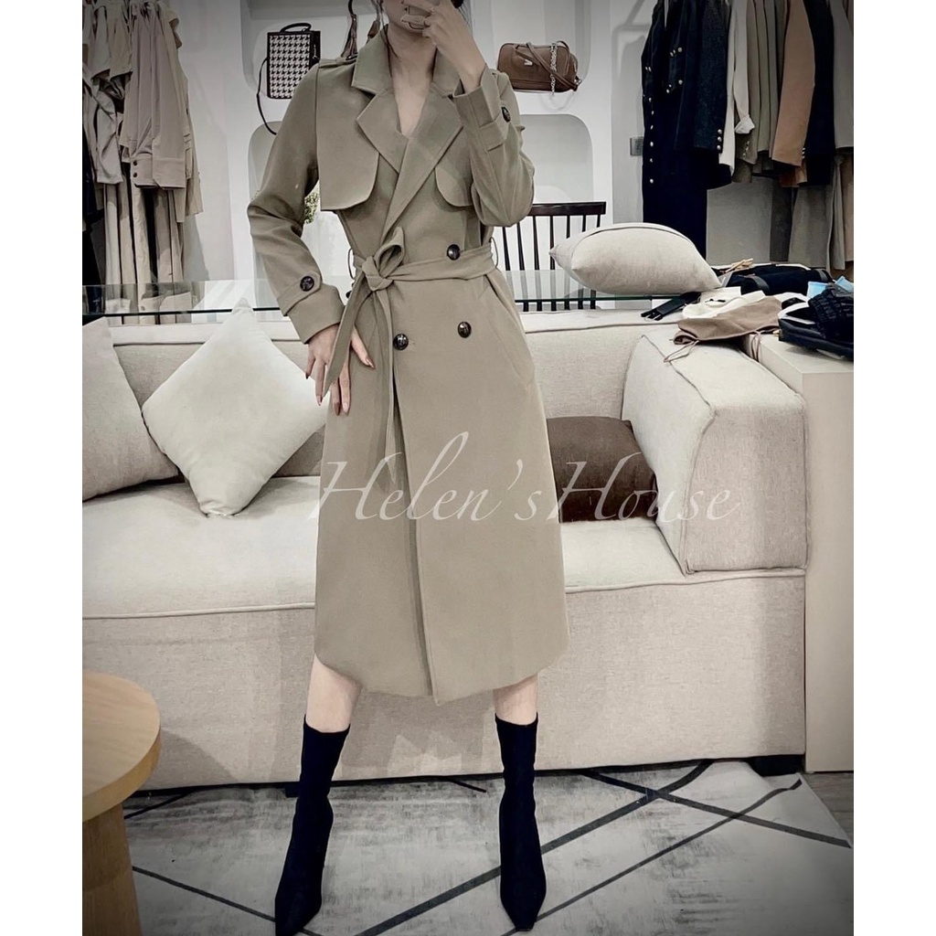 ⚡️BÁN SỈ⚡️Áo khoác trendcoat dáng dài