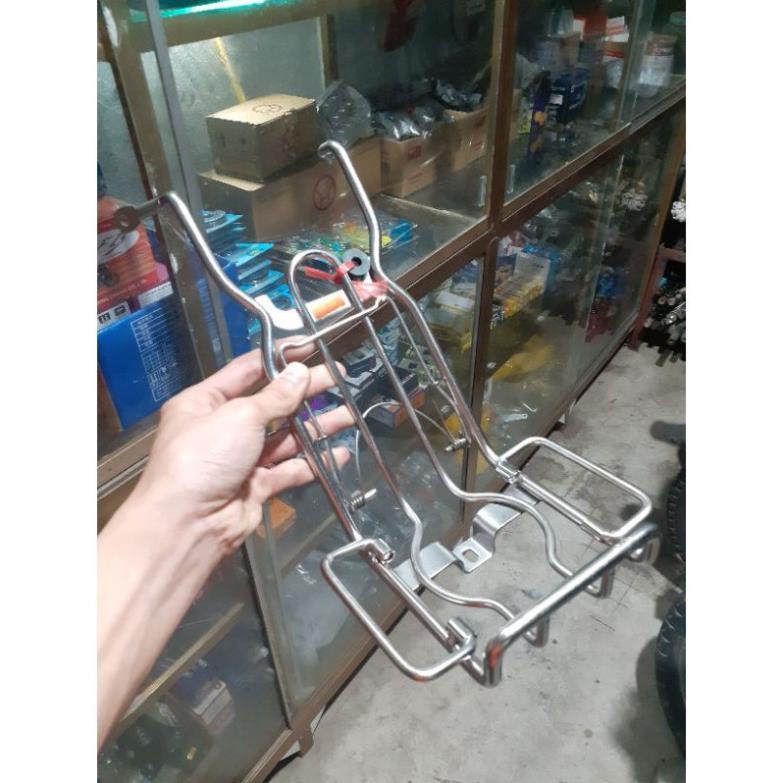 Baga Inox 10 Ly Dream Wave s110  có gập đỡ 2 bên