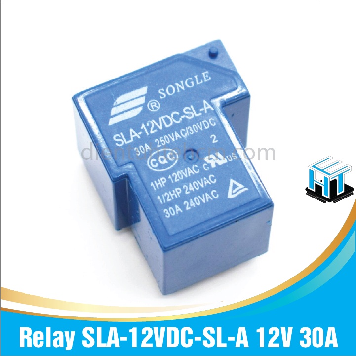 Relay SLA-12VDC-SL-A 12V 30A 4 chân 5 chân 6 chân