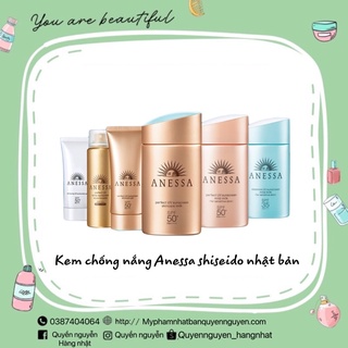 Kem chống nắng Anessa SPF50 PA++++ cao cấp chất lượng