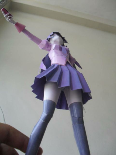 Mô hình giấy anime girl Senjougahara Hitagi