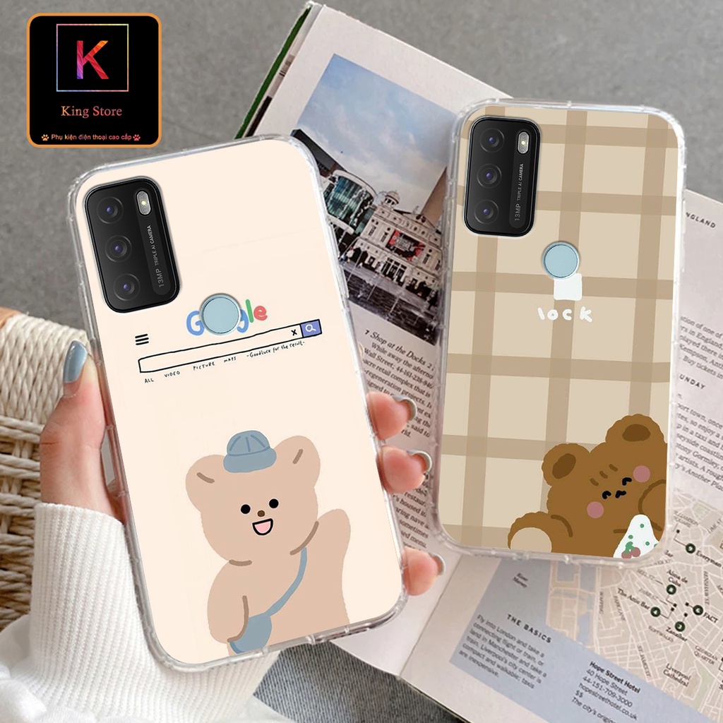 Ốp lưng Vsmart Star - Star 3 - Star 4 - Star 5 - Ốp Vsmart in hình gấu đáng yêu