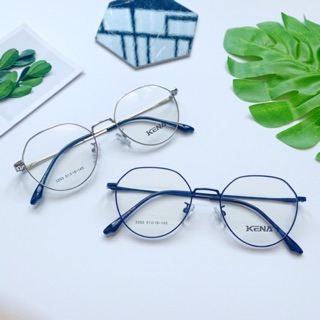 Gọng Kính Cận Kim Loại Ngũ giác [SIÊU SALE] Hàn Quốc Unisex