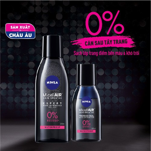 Nước tẩy trang chuyên nghiệp NIVEA Expert Micellair Skin Breathe  - 88513