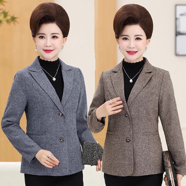 Áo véc nữ trung niên