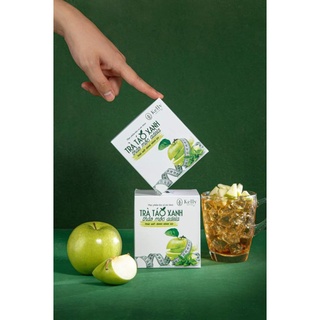   TẶNG SET 3 GÓI Trà giảm cân táo xanh Kelly 