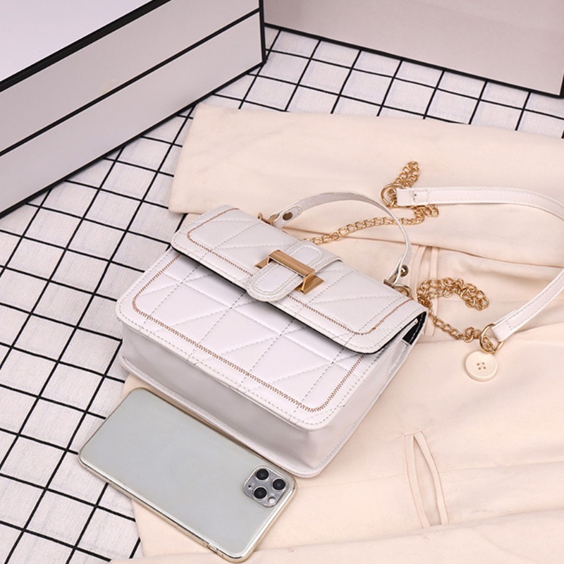 Túi Đeo Chéo Vai Có Dây Xích Thời Trang Dành Cho Nữ