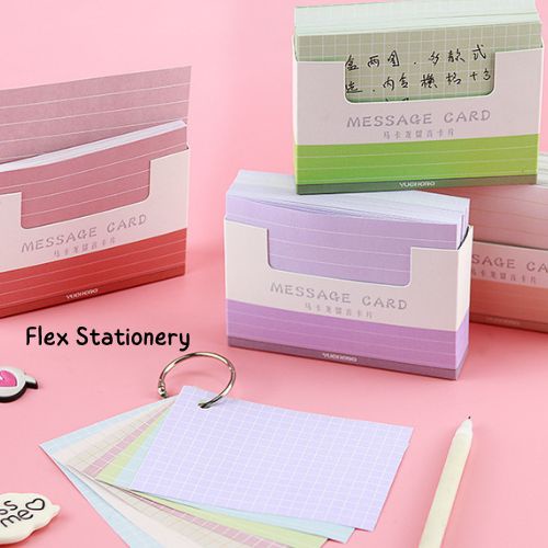 HỘP GIẤY NOTE 150 TỜ MÀU XINH XẮN, GIẤY GHI CHÚ KẾ HOẠCH, GIẤY NHỚ KẺ NGANG, Ô VUÔNG