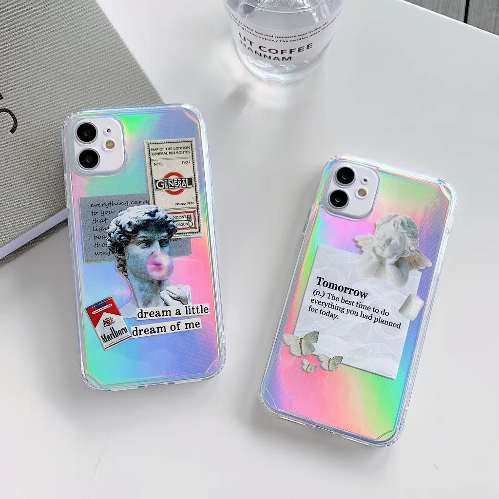 Ốp điện thoại hình tượng thần tình yêu/David cho iPhone 7Plus 8+ X XR XSmax 11Promax 12 12promax | BigBuy360 - bigbuy360.vn