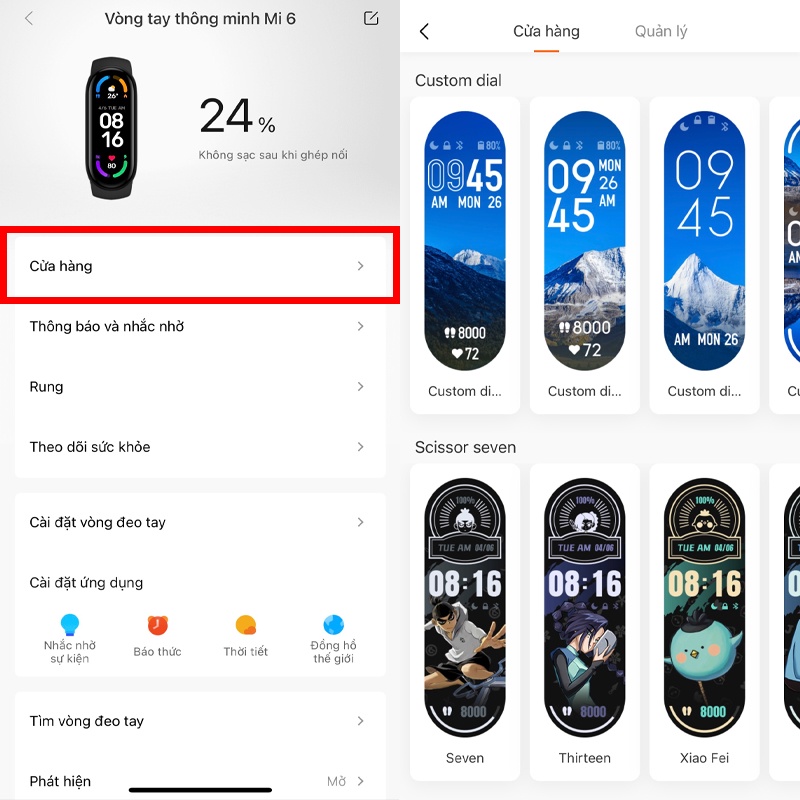 Vòng đeo tay thông minh Xiaomi Mi Band 6(bản Quốc tế).màn hình Amoled.Chống nước 5ATM