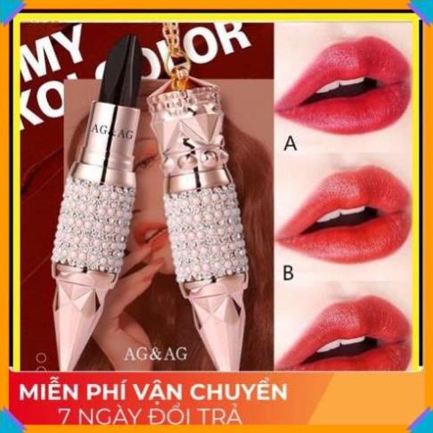 🎁NEW🎁 Son Kim Cương 3 Màu ⚡️𝐅𝐑𝐄𝐄 𝐒𝐇𝐈𝐏⚡️ Son Thỏi Siêu Lì | BigBuy360 - bigbuy360.vn