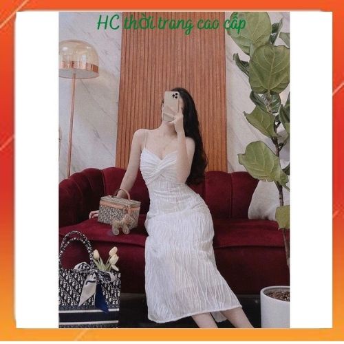 ঔৣ  Đầm maxi đi biển _ Váy 2 dây dáng dài xoắn ngực siêu xinh